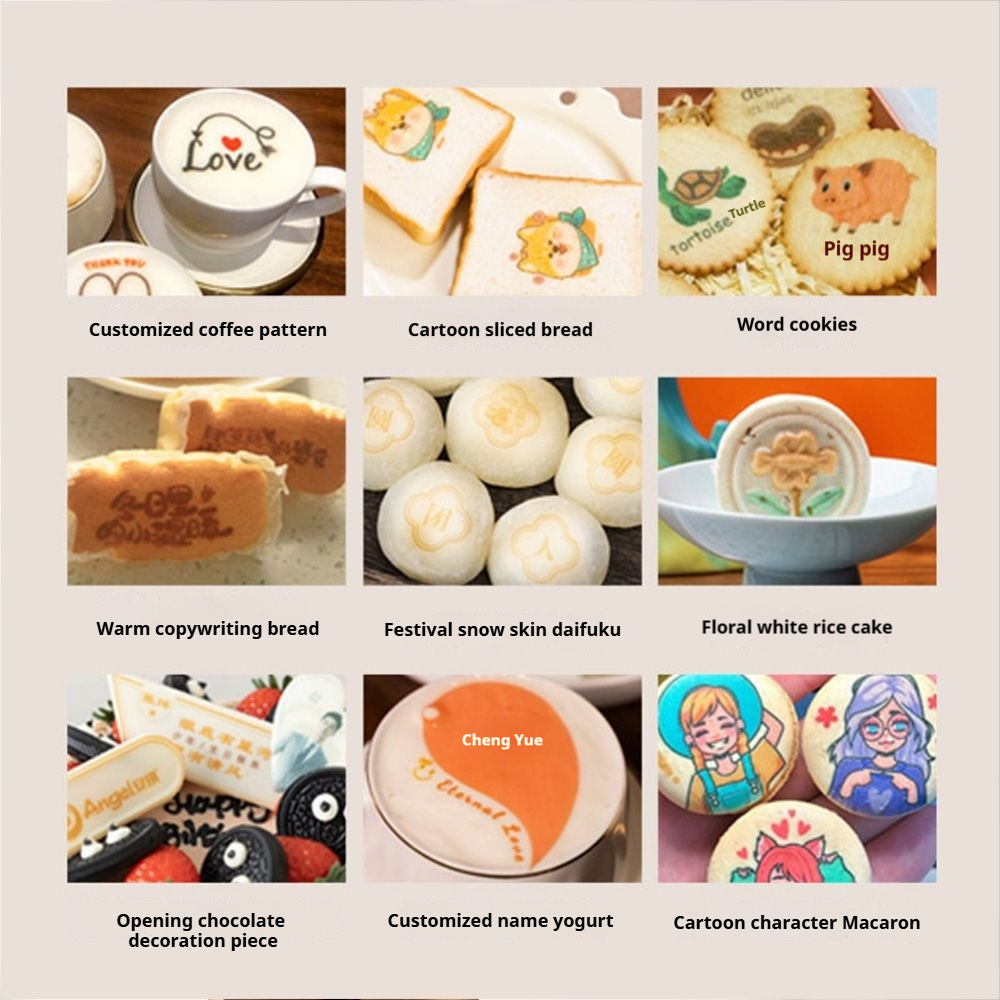 Shanyin X5 Food Printing Machine Food Printing Equipment Flower Pulling Machine