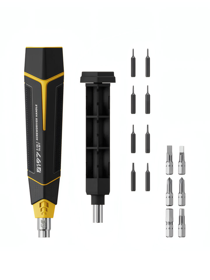 Hanboost 16 In 1 Manual Magnetic Precision Screwdriver Set with 14 Buits