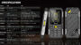 HP220 48MB+128MB 4000mAh 2.4 Inch Rugged Phone Feature Phone