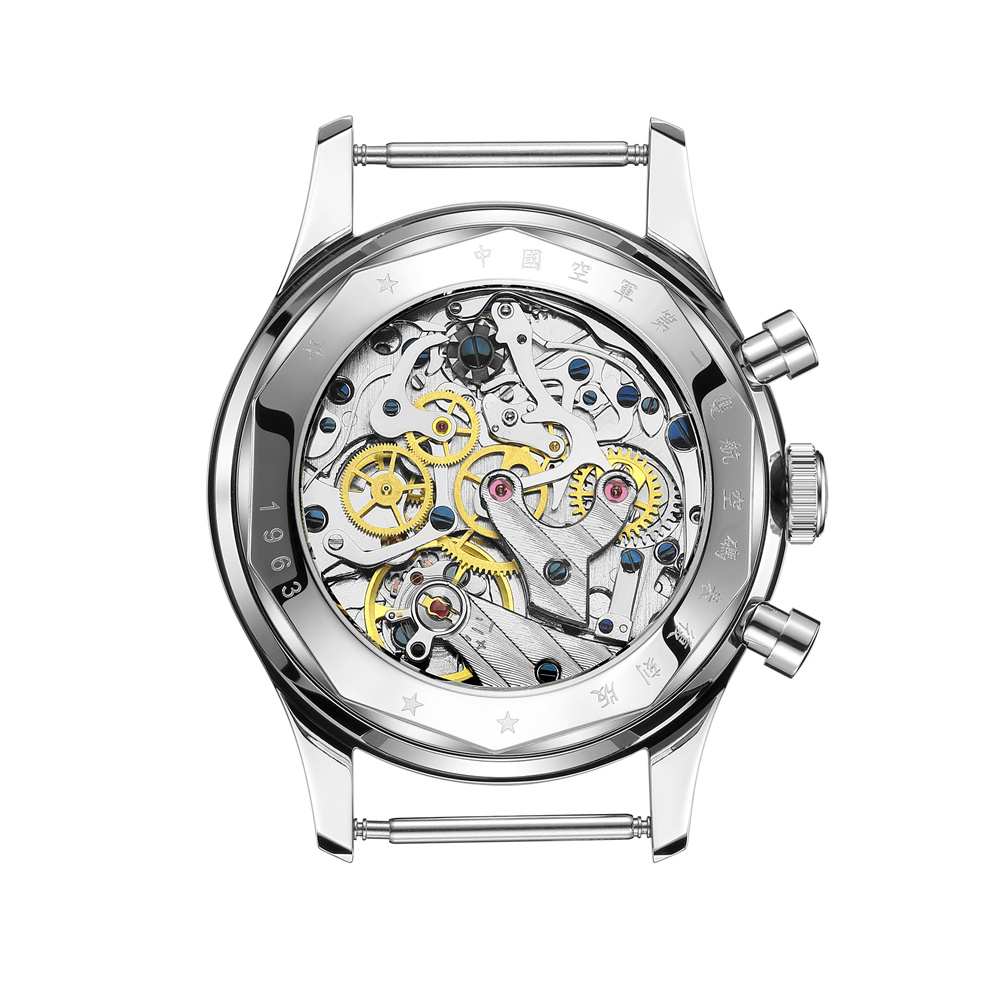 38 mm Seagull 1963 Original ST1901 Movement Chronograph Mechanical Wristwatchs