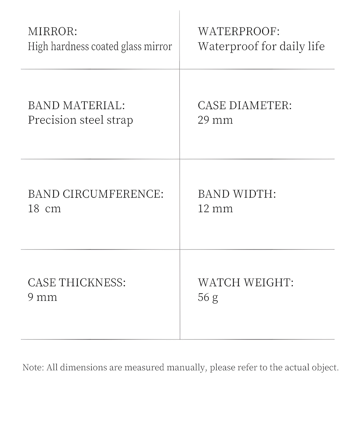 K817 Quartz Watch Diamond-Set Watch