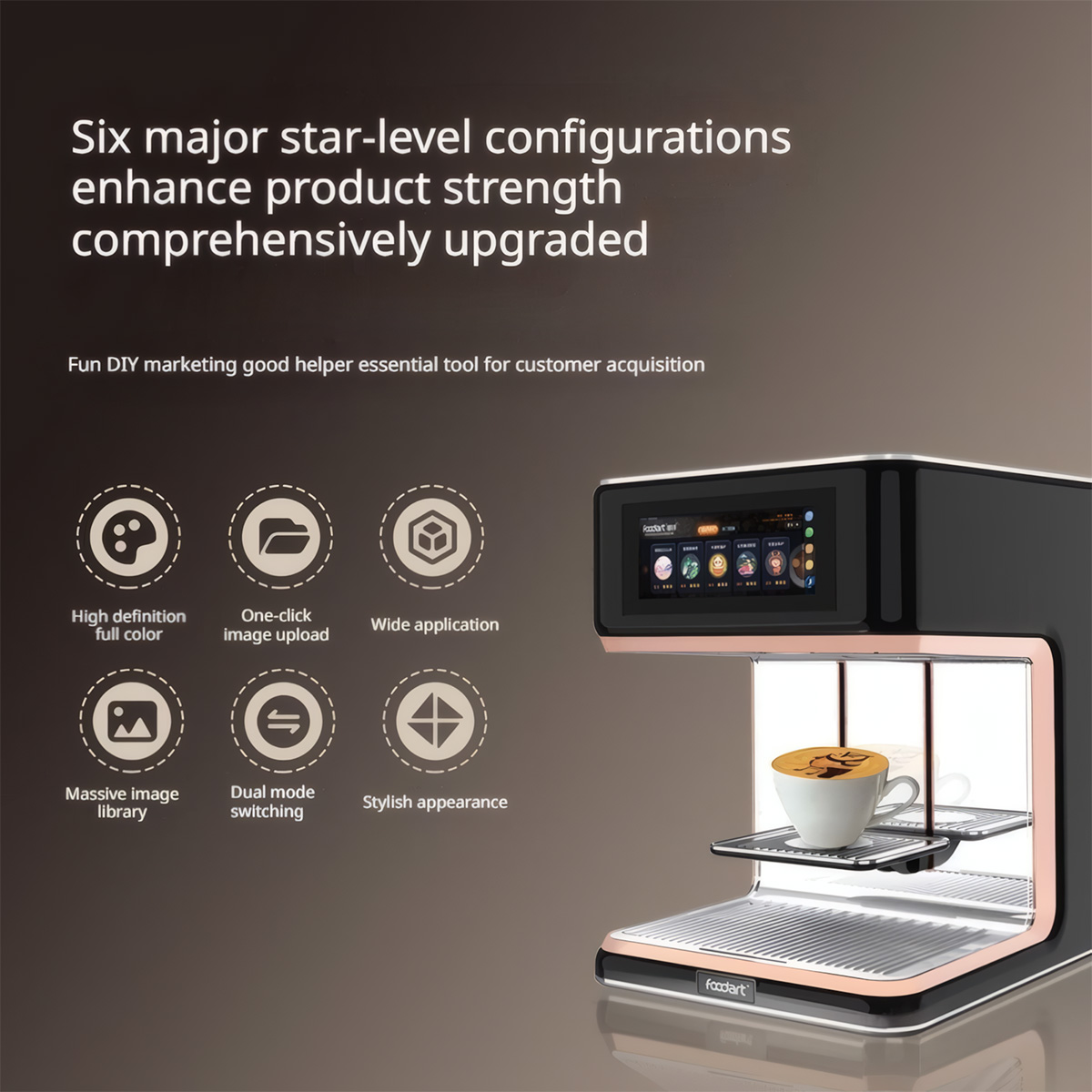 Shanyin X5 Food Printing Machine Food Printing Equipment Flower Pulling Machine