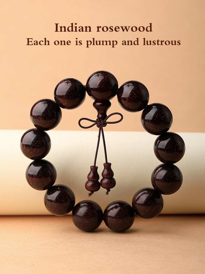 Indian Rosewood Bracelet/Buddhist prayer beads