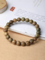 Green Sandalwood Bracelet/Wooden Bracelet Meditation Beads