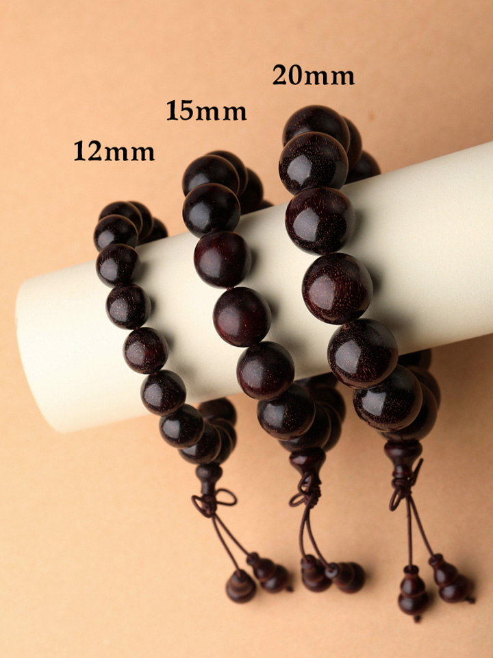 Indian Rosewood Bracelet/Buddhist prayer beads