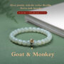 Hetian jade S925 silver twelve zodiac animal bracelet/bracelet
