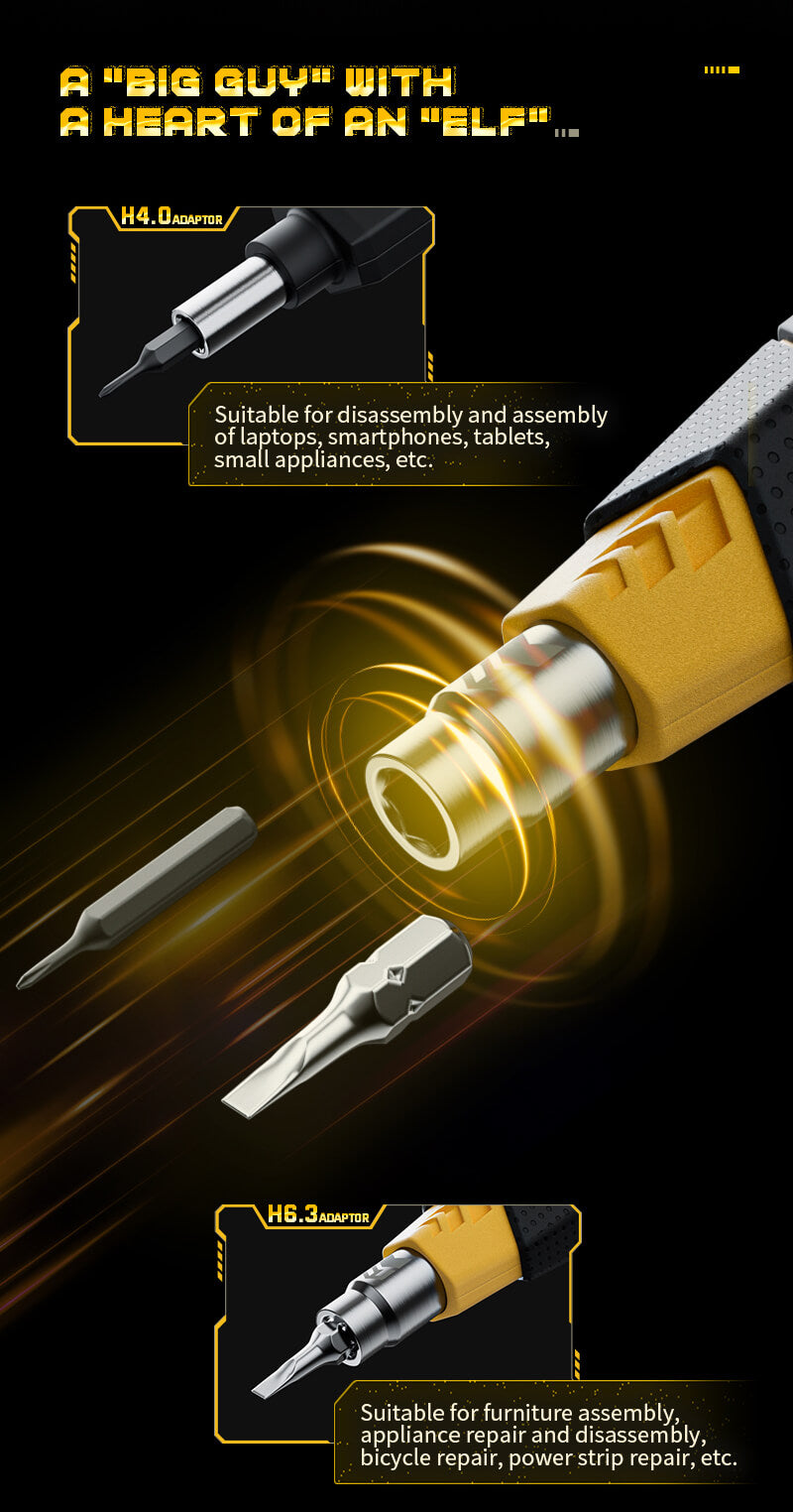 Hanboost 16 In 1 Manual Magnetic Precision Screwdriver Set with 14 Buits