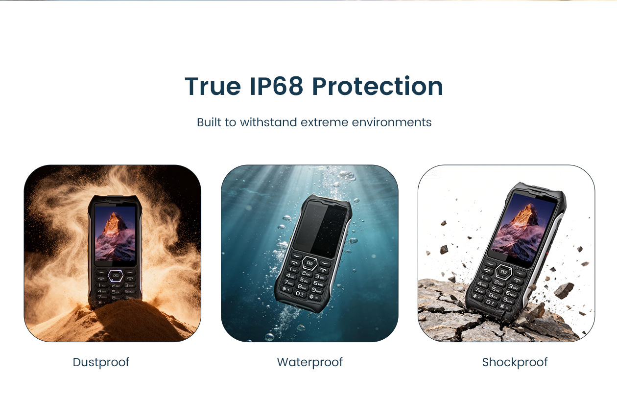 HP336 48MB+128MB 4000mAh 3.5inch Rugged phone