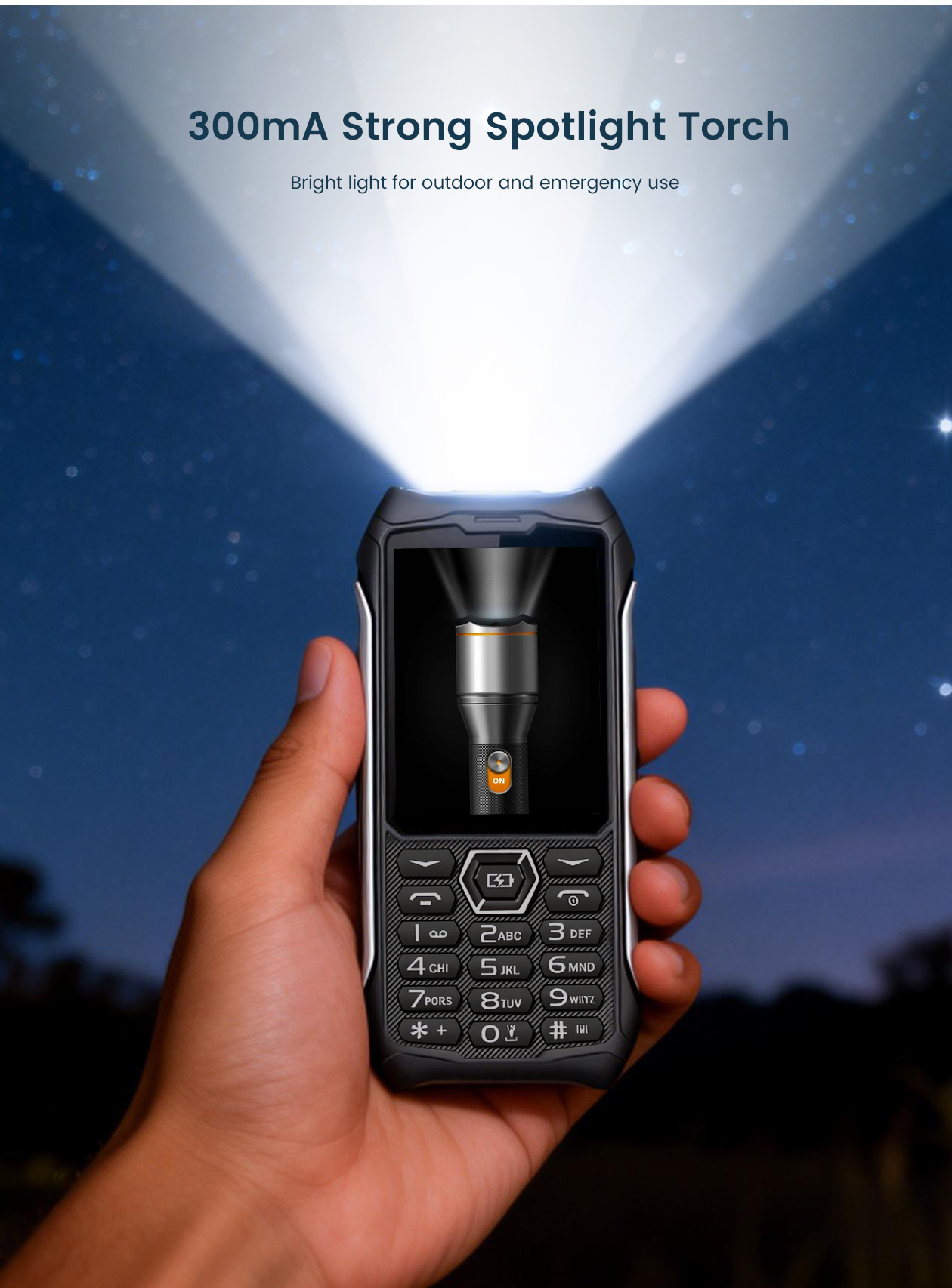 HP336 48MB+128MB 4000mAh 3.5inch Rugged phone