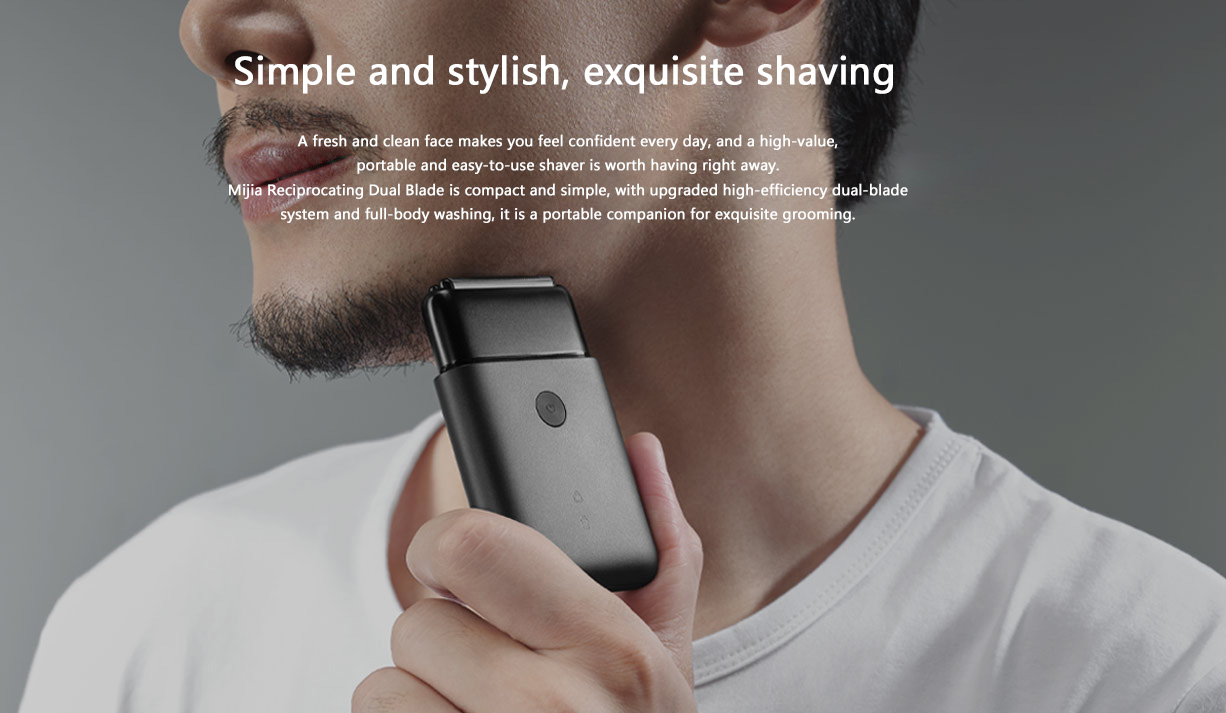 Mijia Electric Shaver  Reciprocating Dual Blades
