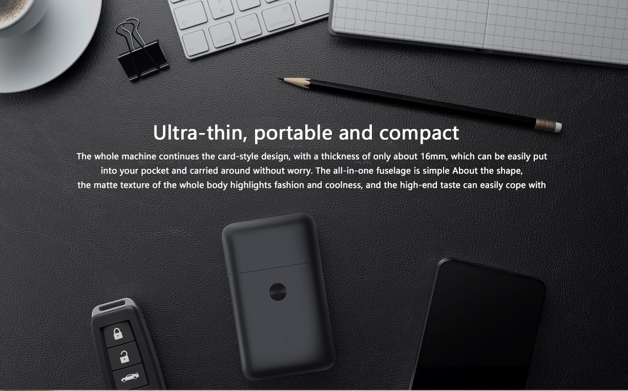 Mijia Electric Shaver  Reciprocating Dual Blades