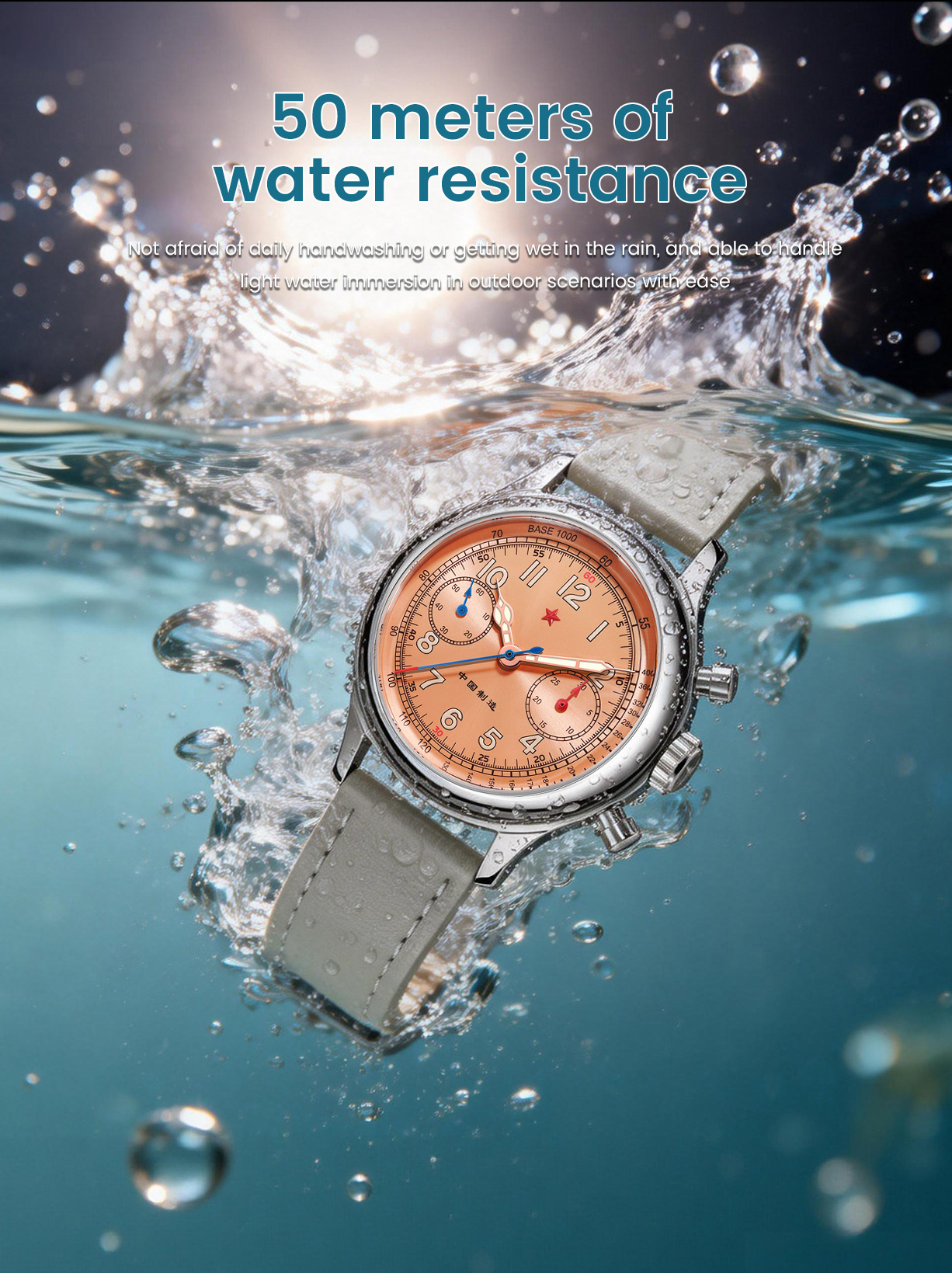 38 mm Seagull 1963 Original ST1901 Movement Chronograph Mechanical Wristwatchs