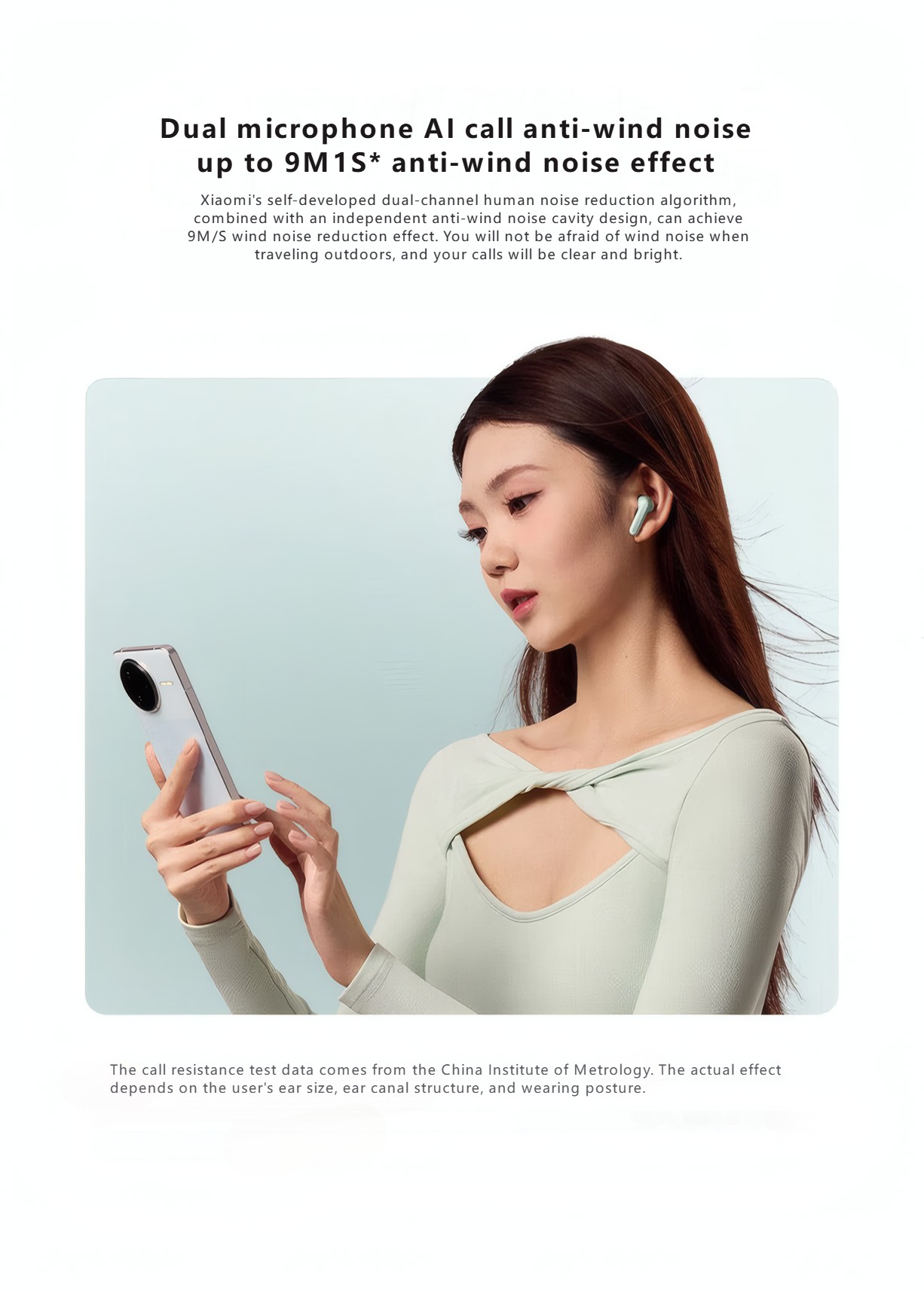 RedMi Buds 7S Flagship dual-unit architecture, half in-ear active voice reduction - 32H super long lay-up