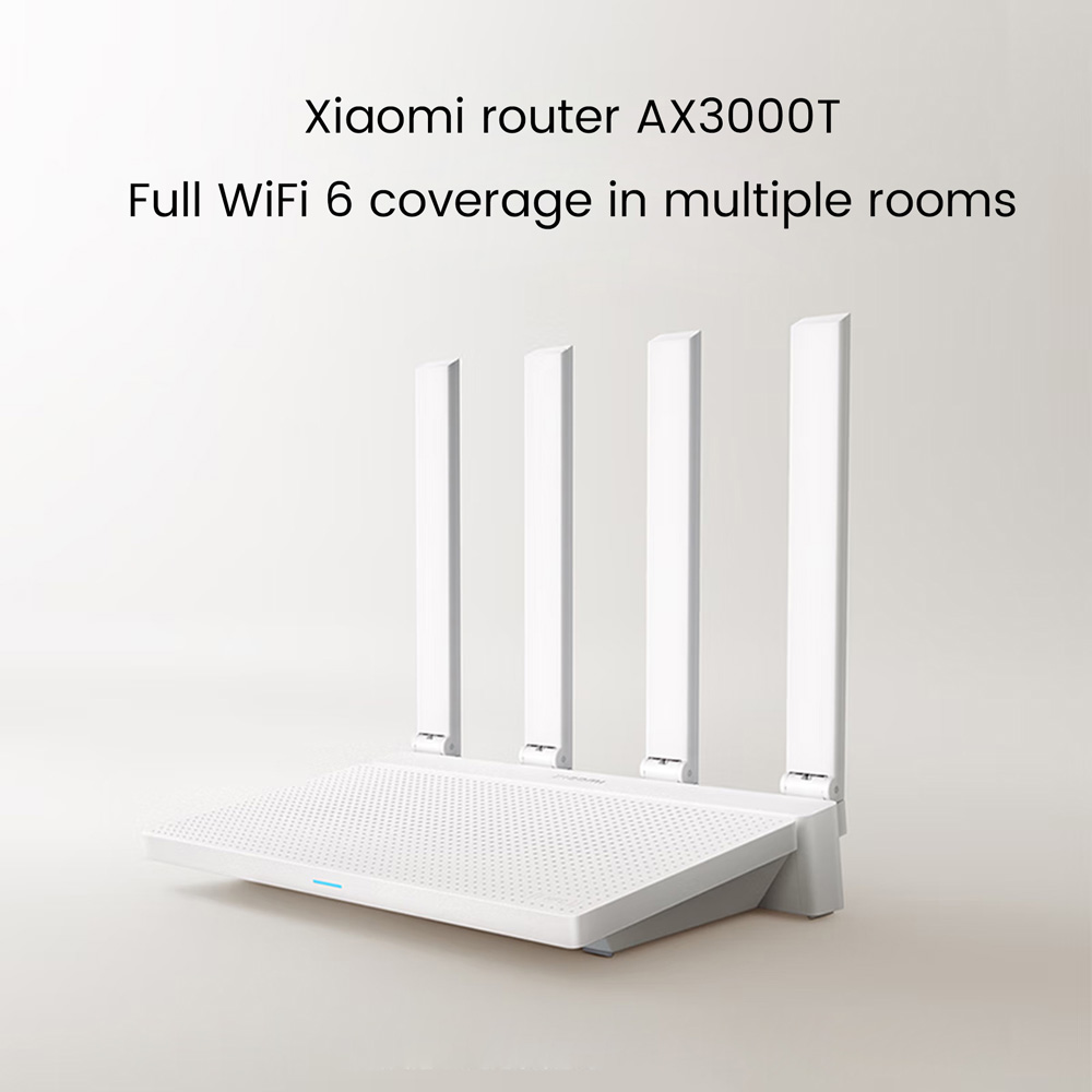 Xiaomi Router Ax3000T Full WiFi 6 Coverage In Multiple Rooms