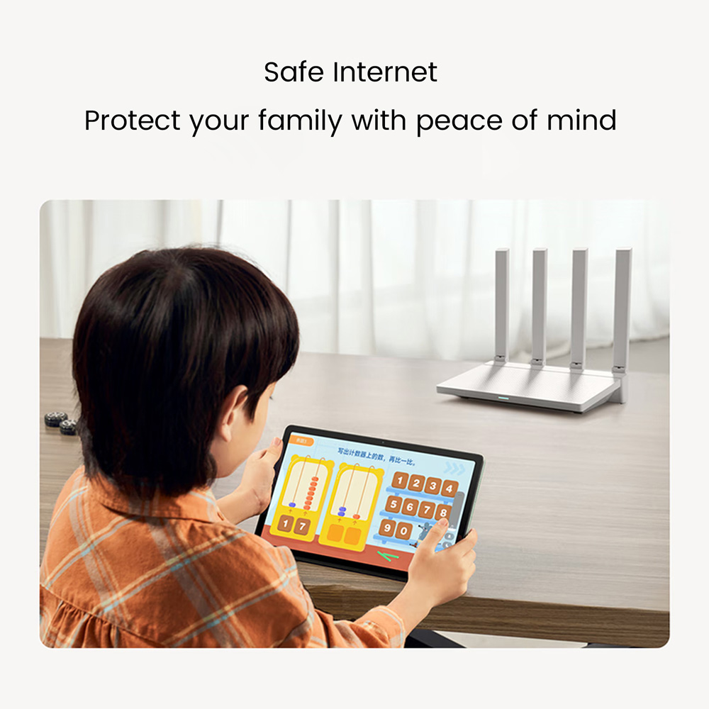 Xiaomi Router Ax3000T Full WiFi 6 Coverage In Multiple Rooms