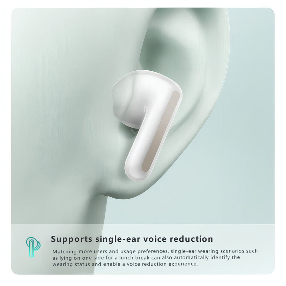 RedMi Buds 7S Flagship dual-unit architecture, half in-ear active voice reduction - 32H super long lay-up