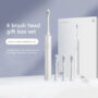 Mijia Sonic Electric Toothbrush T302 4-Brush Head Set 4 Weeks Double Plaque Removal 4 Clean Tooth Modes