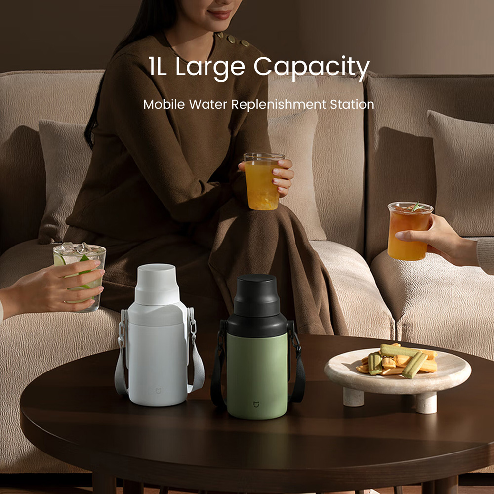 ZH2-1000 Big Belly Insulated Cup IL Portable "Hydration Station",Free To Drink Without Constraints