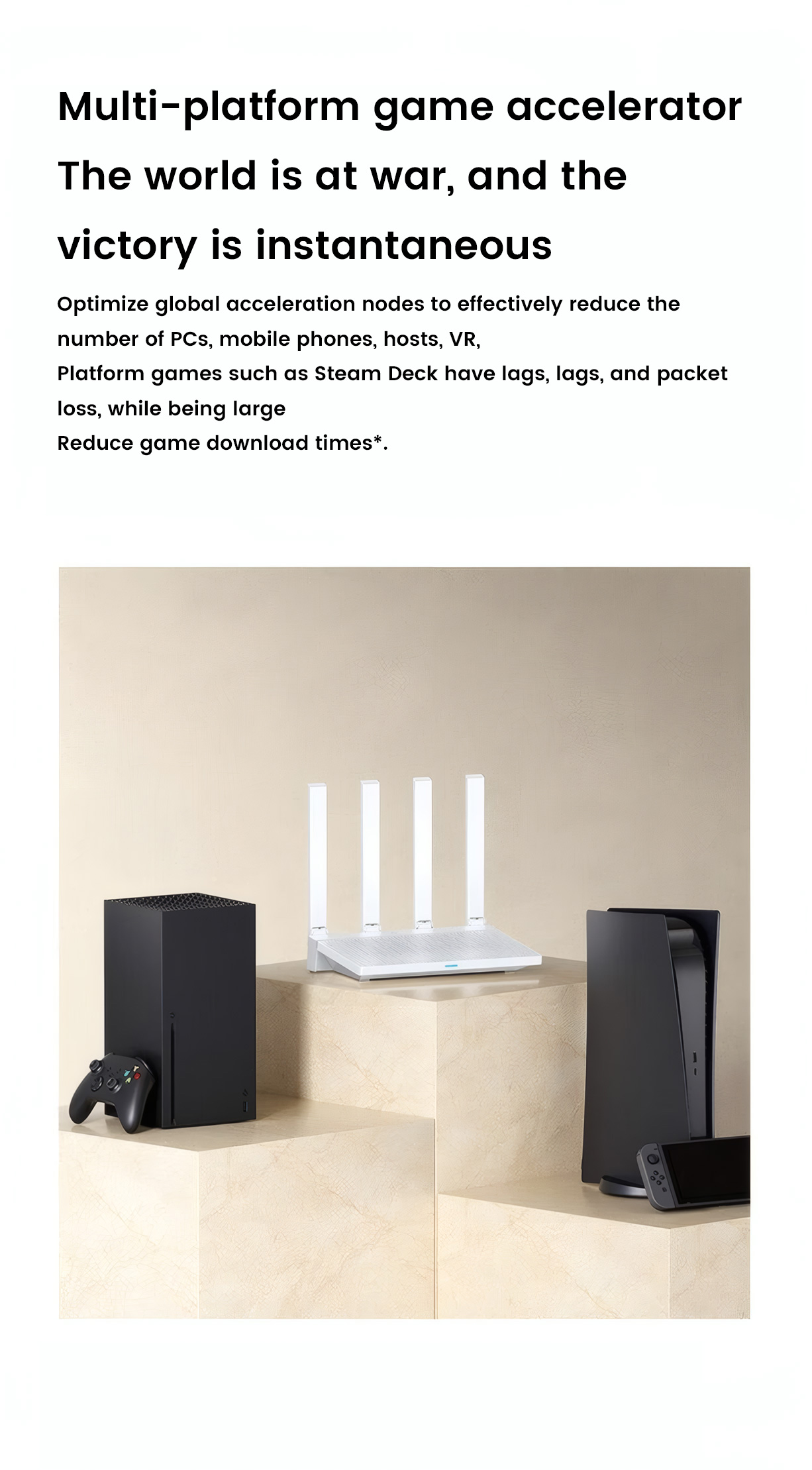 Xiaomi Router Ax3000T Full WiFi 6 Coverage In Multiple Rooms