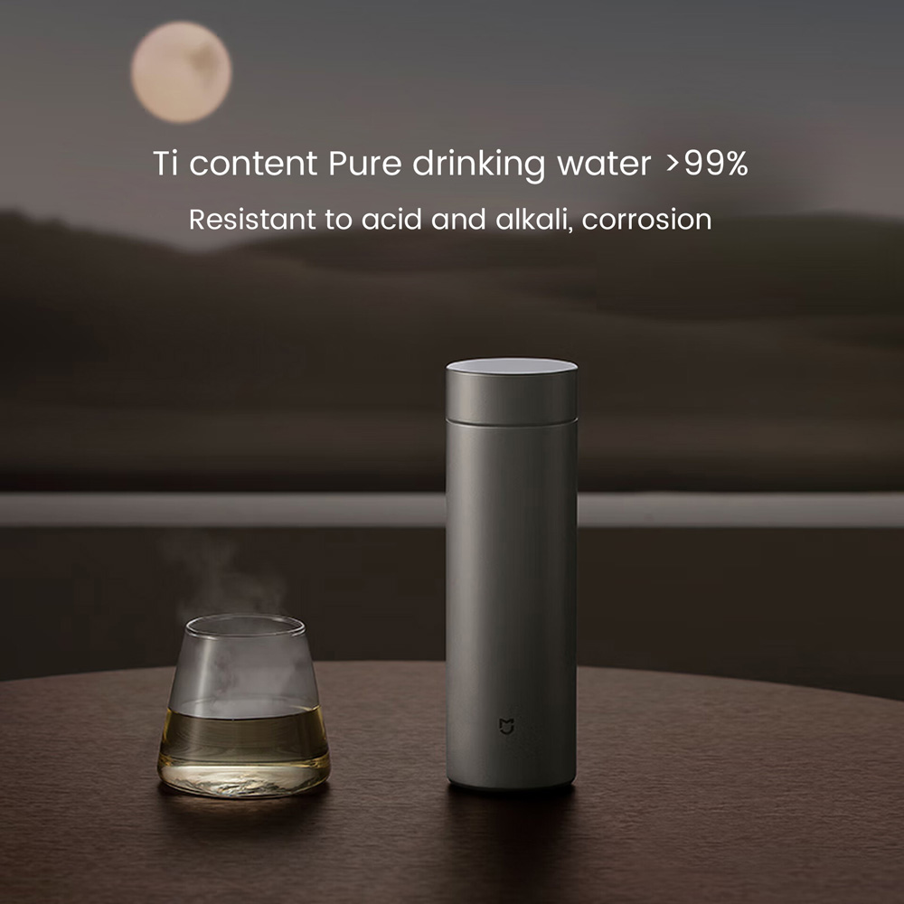 a3-1-1000 Mijia Thermos Mug Ti 2 350mL & 480mL Titanium Alloy Process