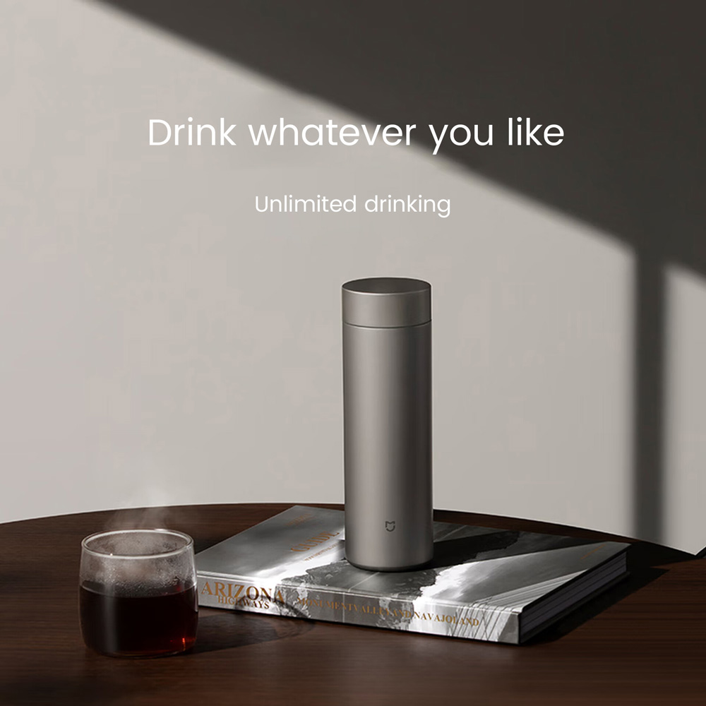 a4-1-1000 Mijia Thermos Mug Ti 2 350mL & 480mL Titanium Alloy Process