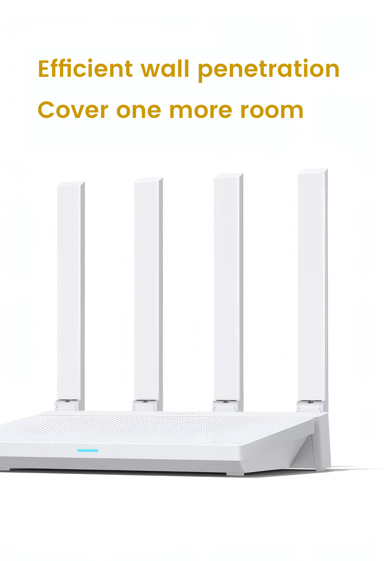Xiaomi Router Ax3000T Full WiFi 6 Coverage In Multiple Rooms