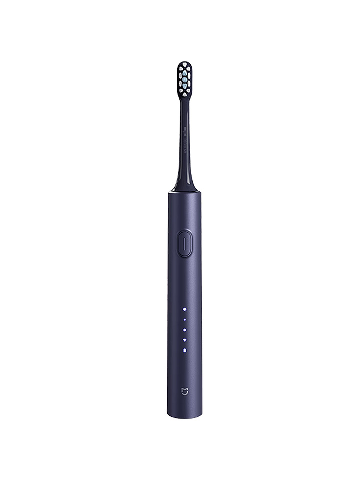 dlz2 Mijia Sonic Electric Toothbrush T302 4-Brush Head Set 4 Weeks Double Plaque Removal 4 Clean Tooth Modes