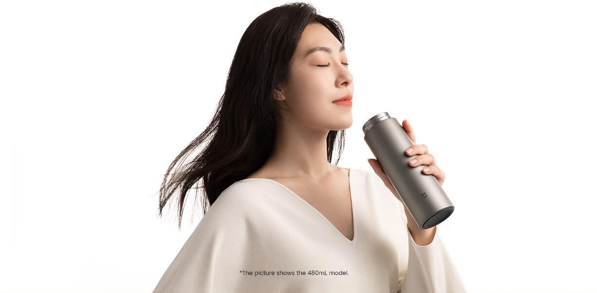 Mijia Thermos Mug Ti 2 350mL & 480mL Titanium Alloy Process