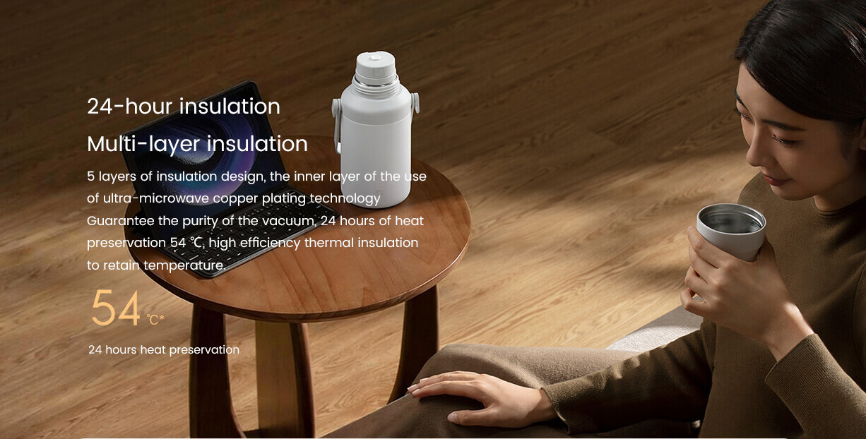 Big Belly Insulated Cup IL Portable "Hydration Station",Free To Drink Without  Constraints