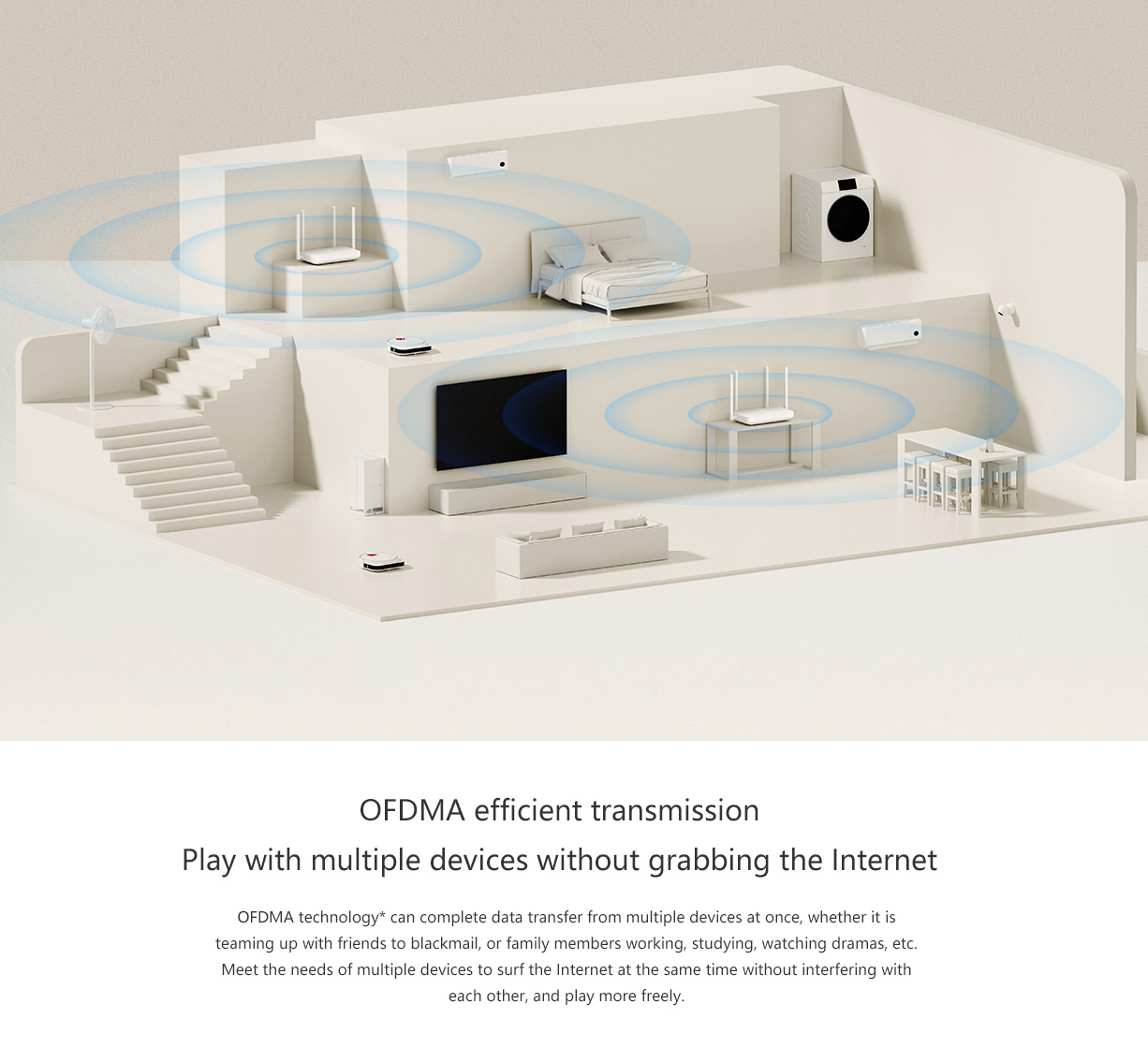 Xiaomi Router AX1500 Enjoy WiFi 6, Lightning-Fast Speeds