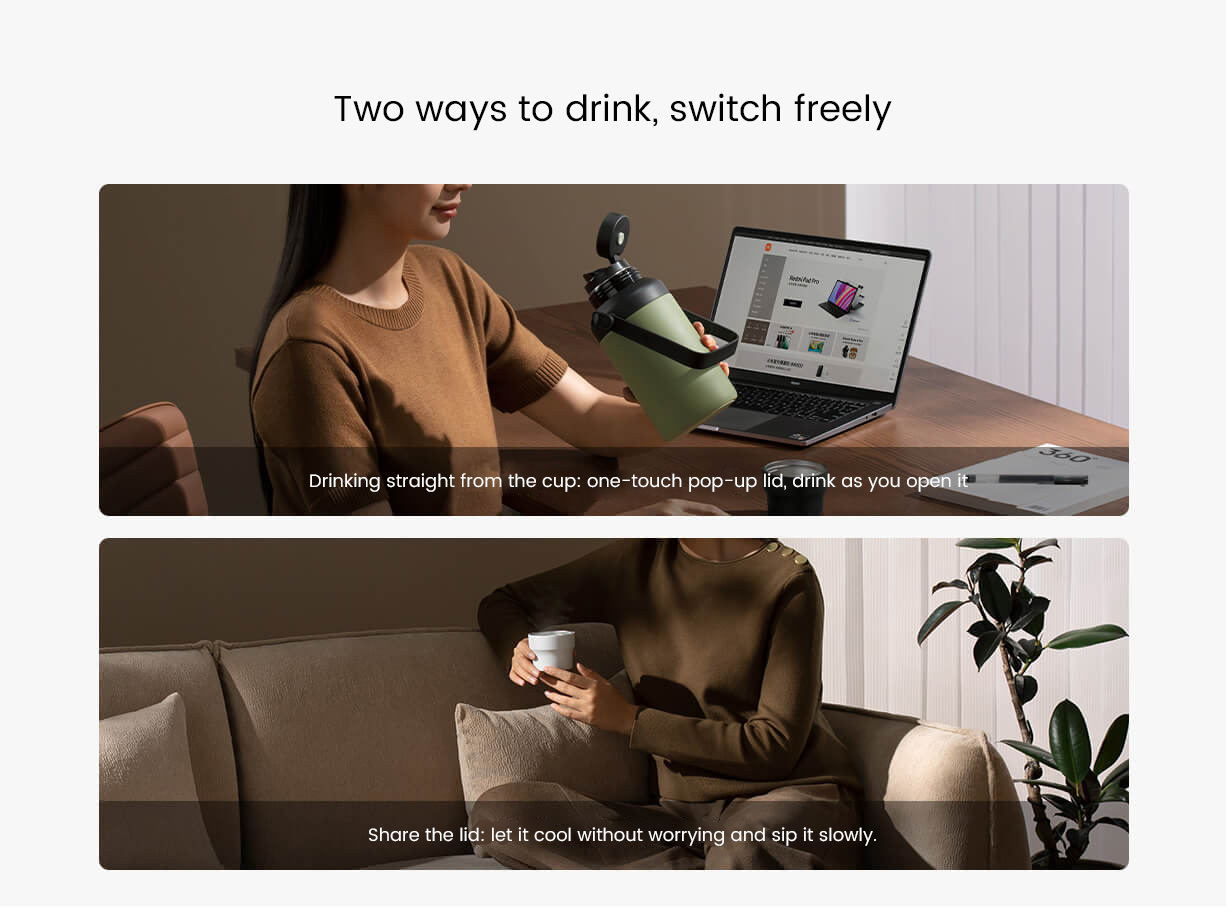 Big Belly Insulated Cup IL Portable "Hydration Station",Free To Drink Without  Constraints