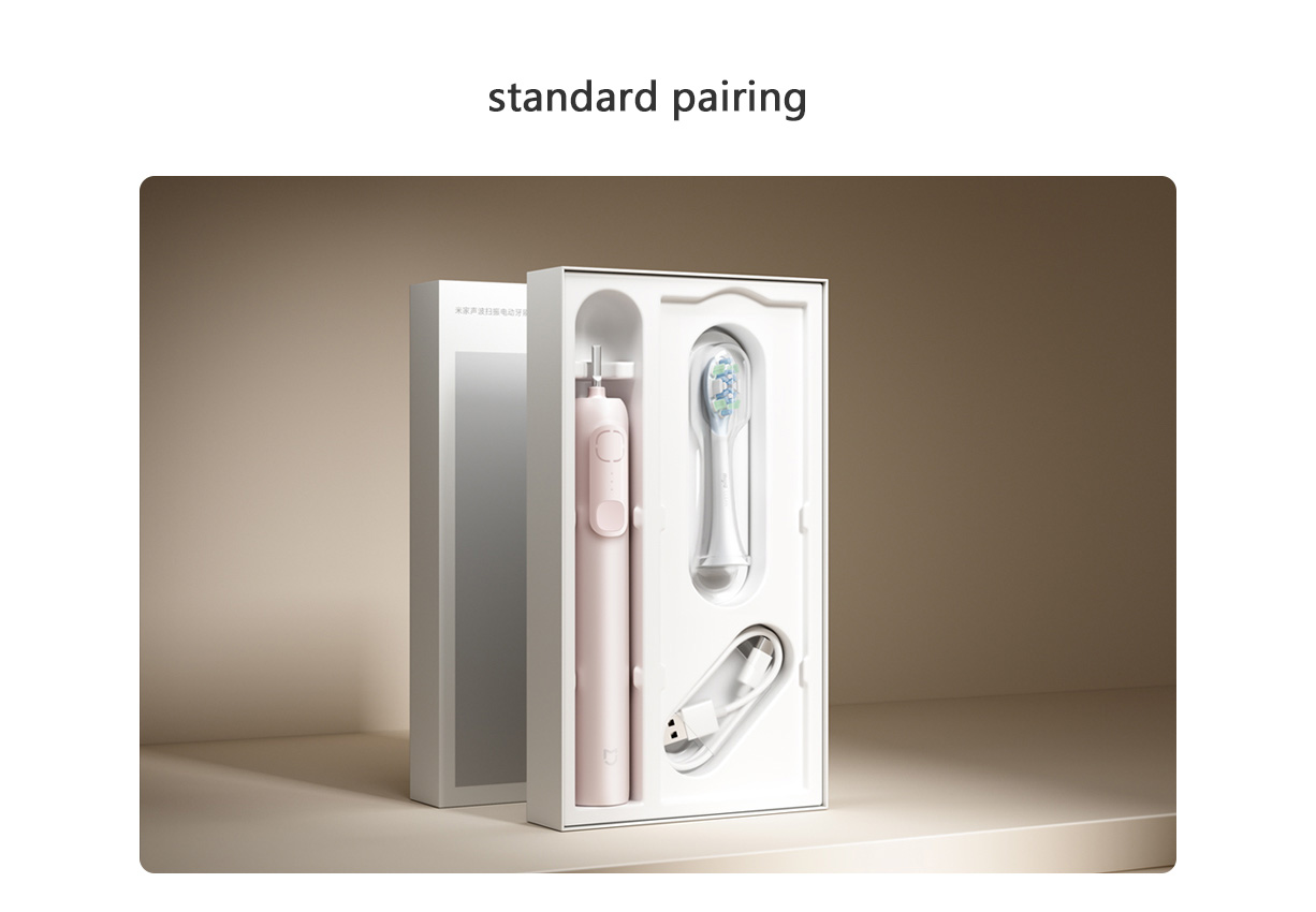 Mijia Sonic Sweep Vibration Electric Toothbrush   Missed Brushing Reminders  Eliminating Blind Spots