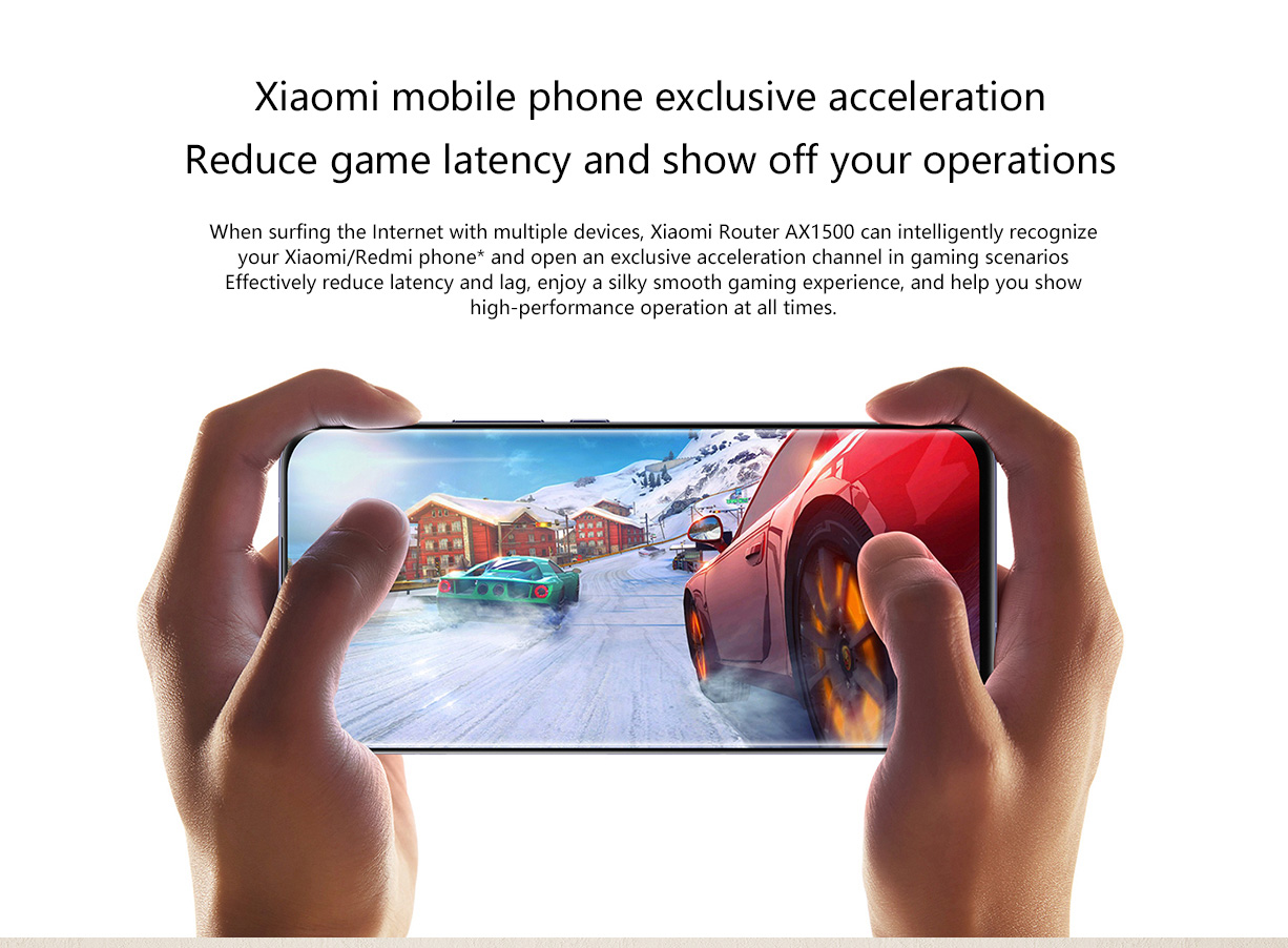 Xiaomi Router AX1500 Enjoy WiFi 6, Lightning-Fast Speeds