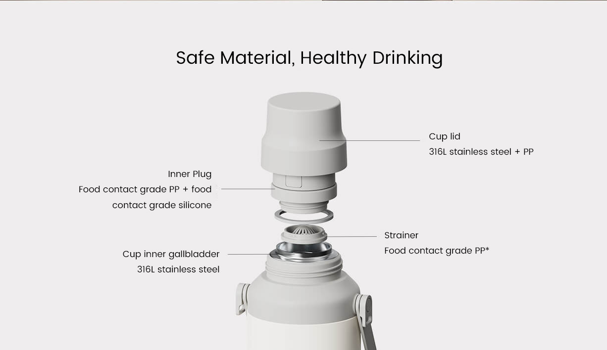 Big Belly Insulated Cup IL Portable "Hydration Station",Free To Drink Without  Constraints