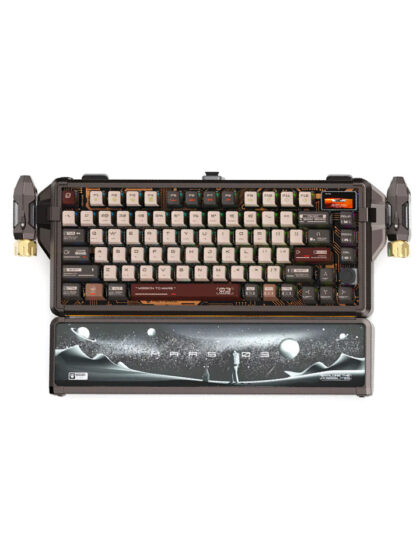Mars 03 Mechanical Keyboard Reduced Noise Supports Wired And Wireless Hot Swap