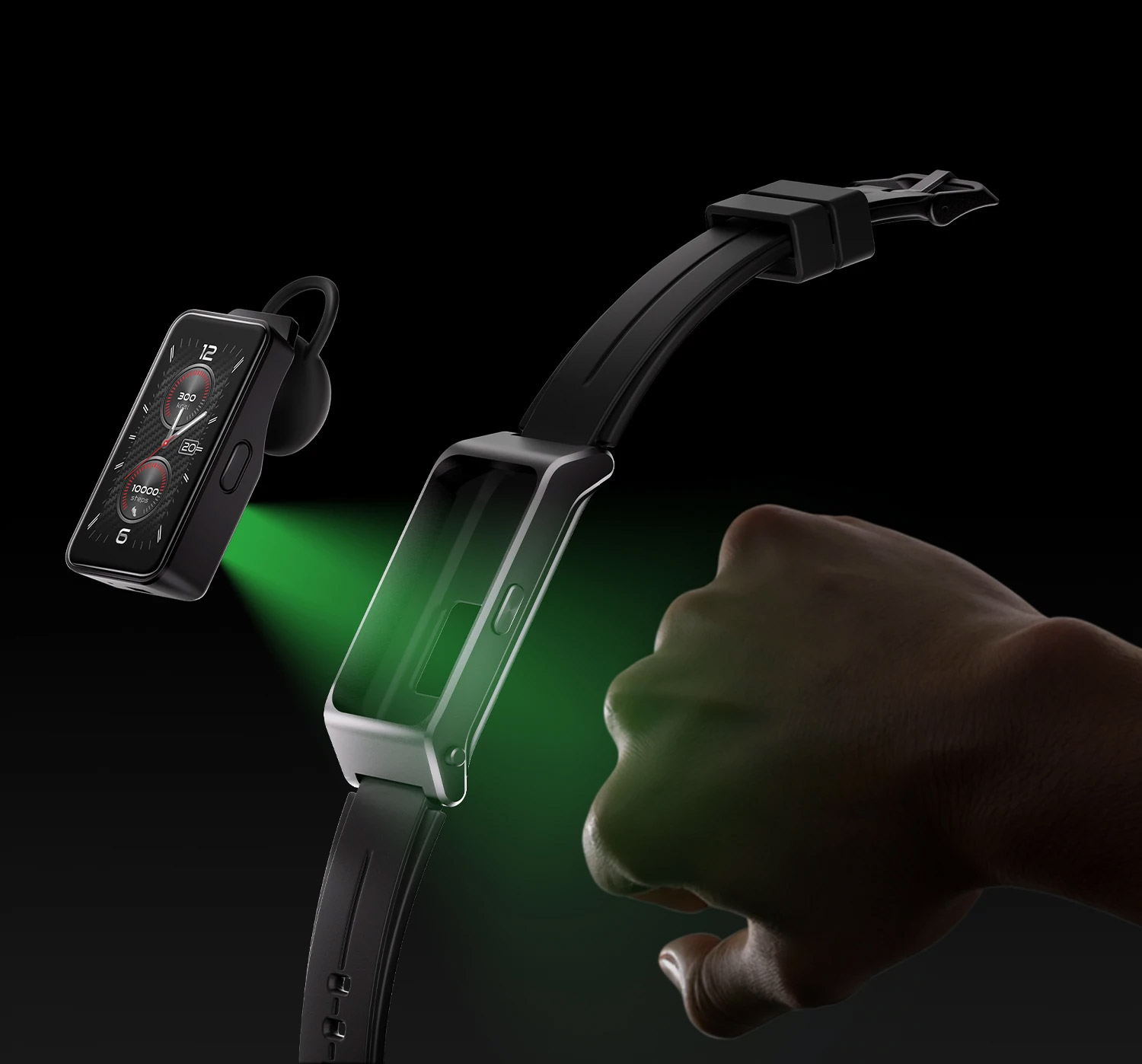 OUKITEL WP300 5G Outdoor Smartphone 36GB+512GB Modulare abnehmbare Uhr Handy NFC