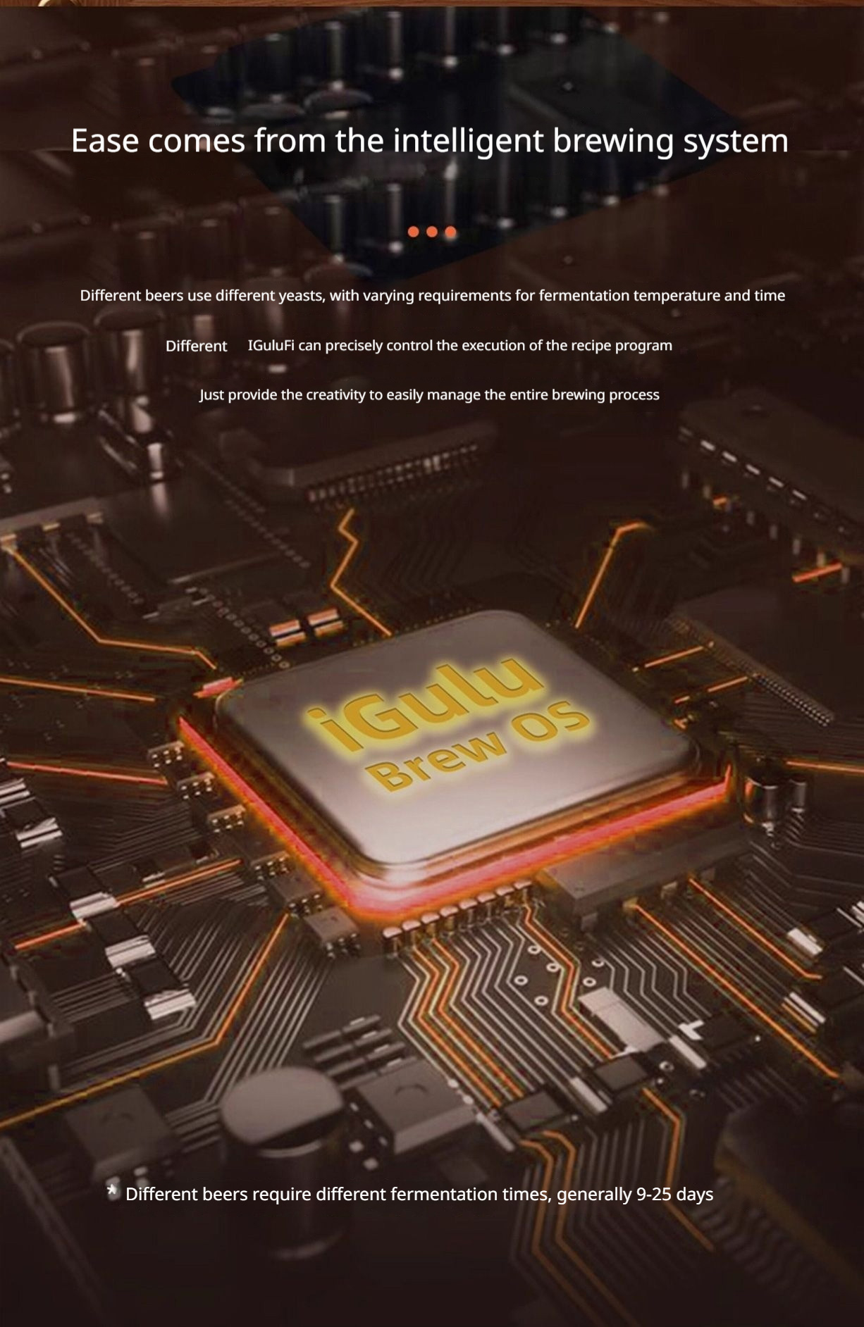 iGulu F1 Smart All-in-One Home Beer Brewing Machine