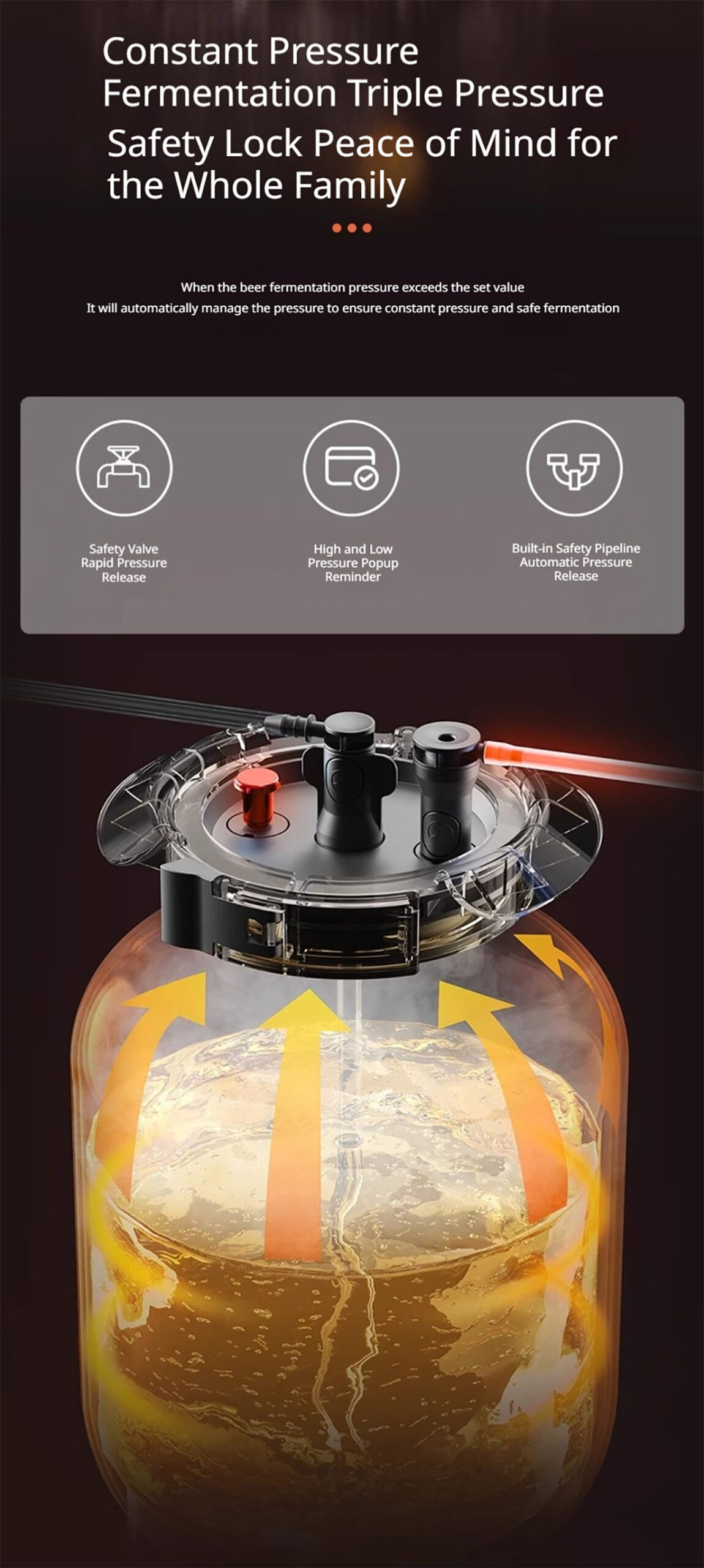 iGulu F1 Smart All-in-One Home Beer Brewing Machine