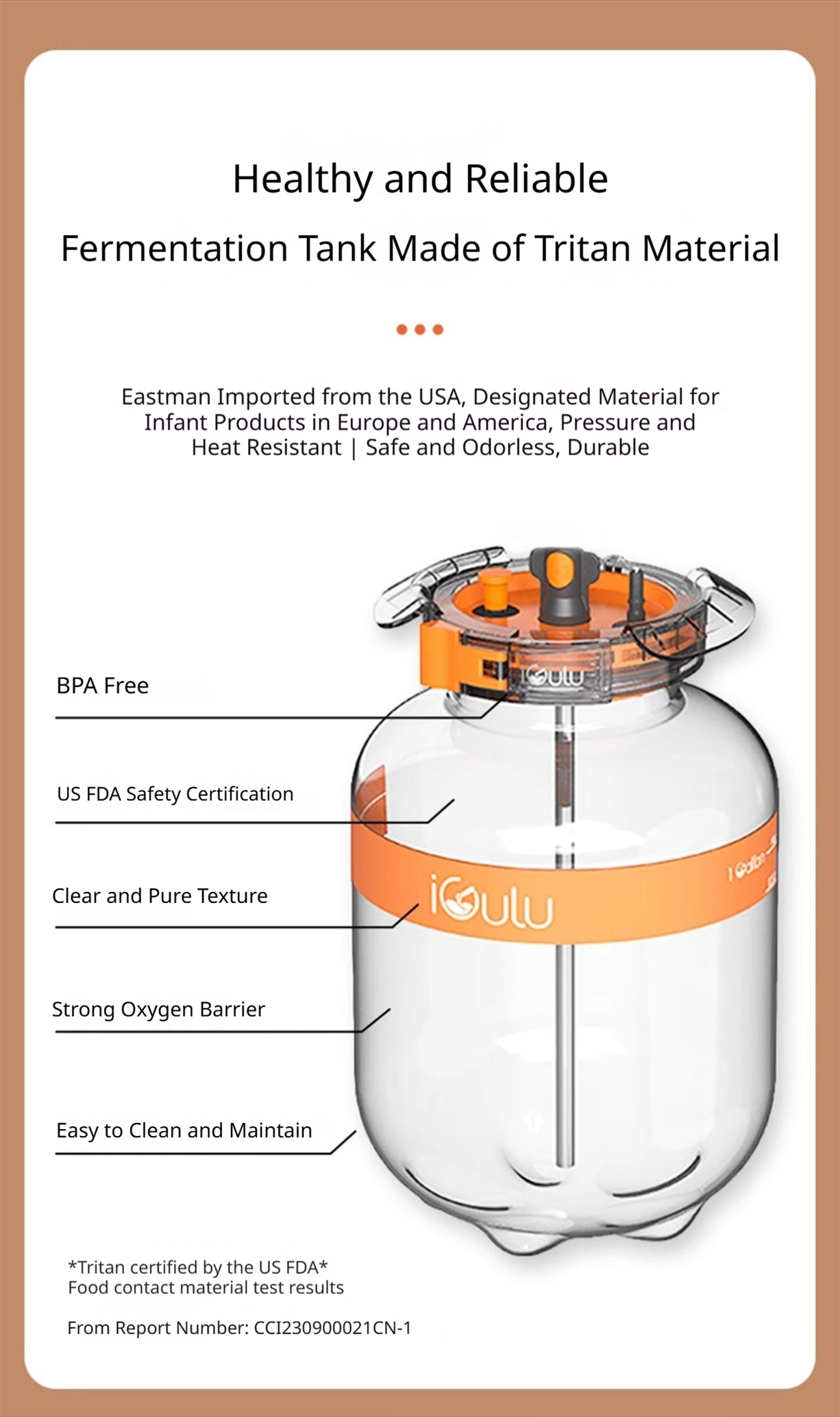 iGulu F1 Smart All-in-One Home Beer Brewing Machine