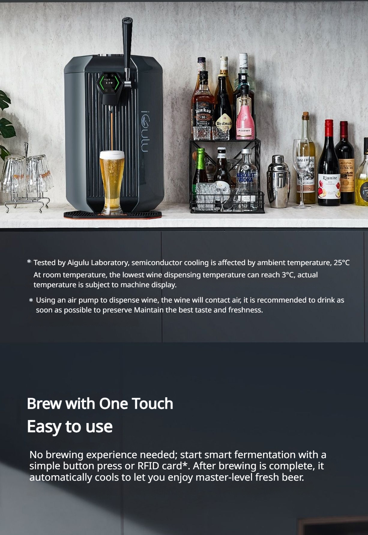 iGulu S1 Smart All-in-One Home Brewer – Beer, Cider, Kombucha & More