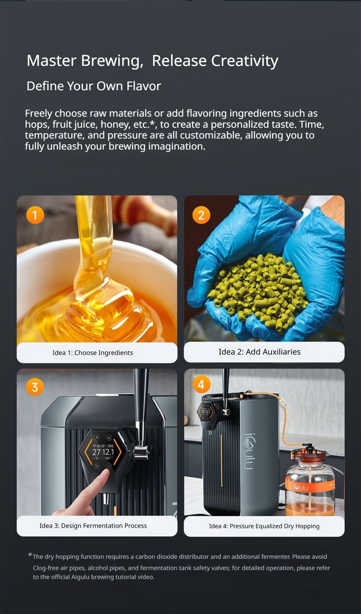 iGulu S1 Smart All-in-One Home Brewer – Beer, Cider, Kombucha & More