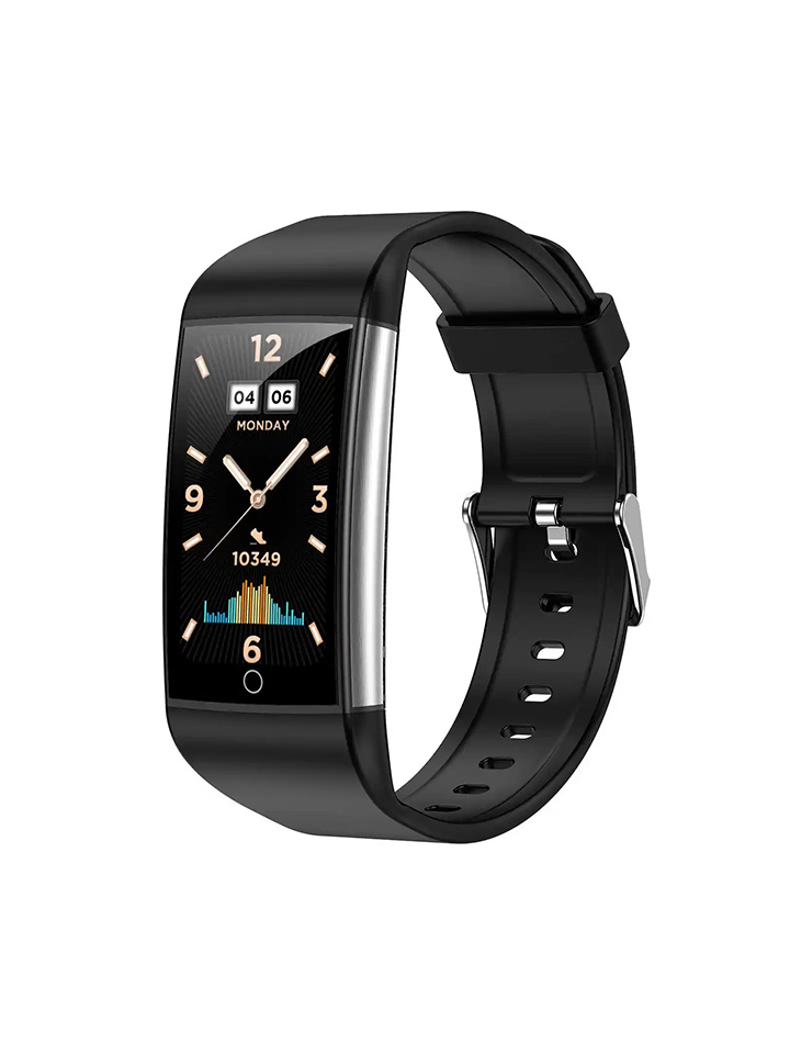 TK76 Smartwatch Features Pulse Electrotherapy, Body Fat, Uric Acid, Blood Lipids, And Blood Glucose Assessment Functions.