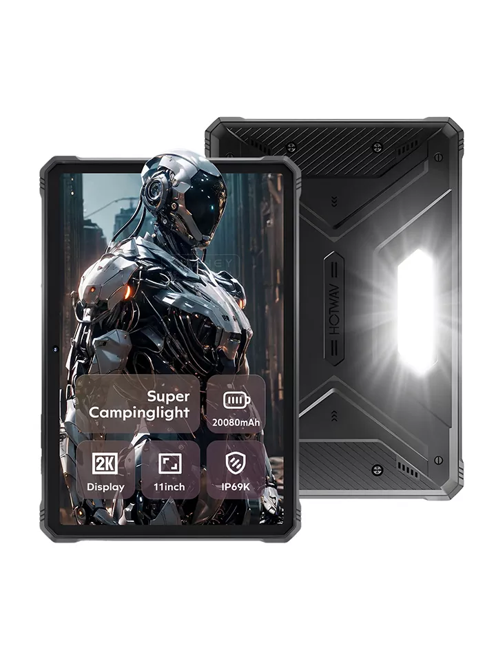 HOTWAV R9 Plus Rugged Tablet Black