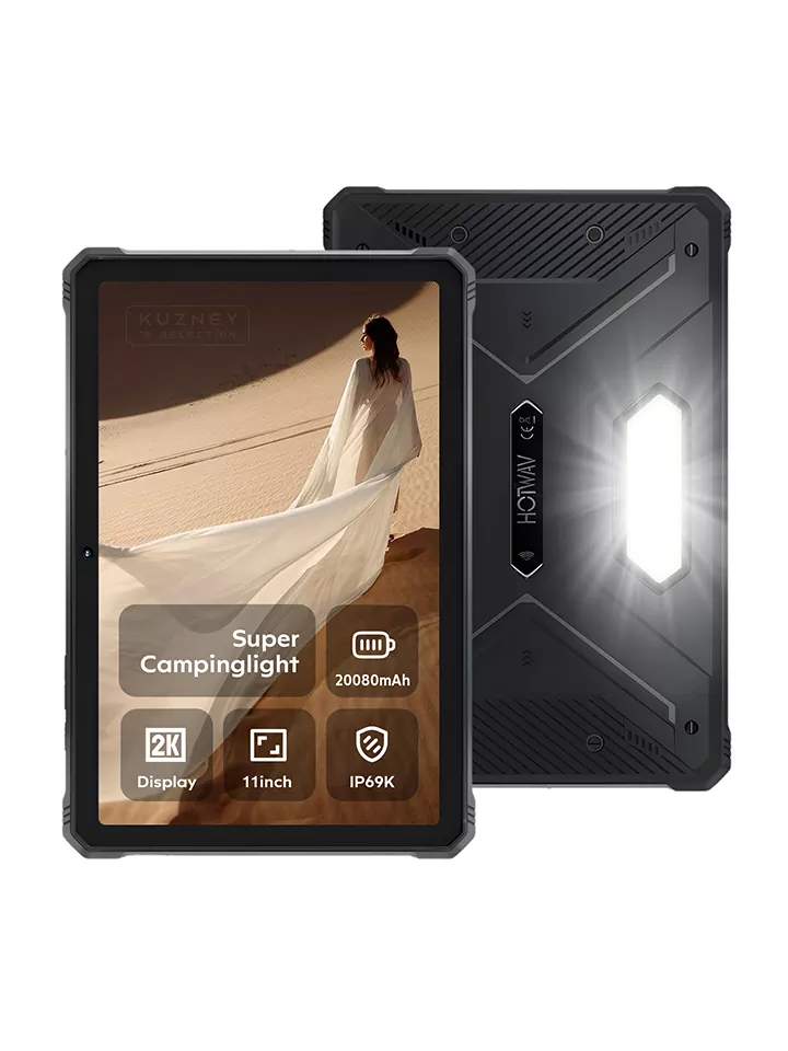 HOTWAV R9 Pro Rugged Tablet Black