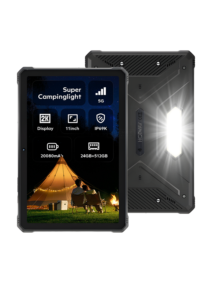 HOTWAV R9 Ultra 5G Rugged Tablet  Black（ World Premiere ）