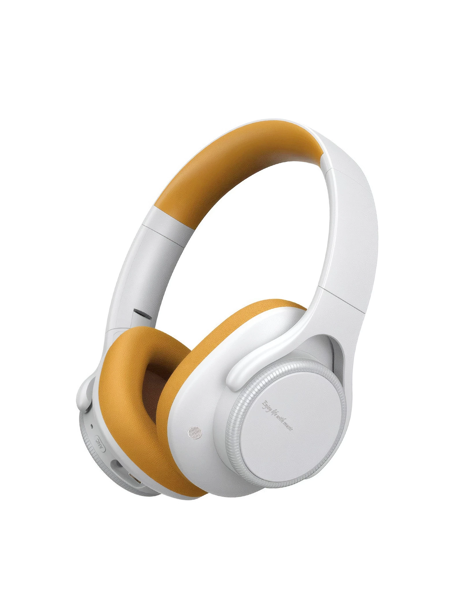 KUZNEY ANC noise-canceling over-ear Bluetooth headphones dual-mode