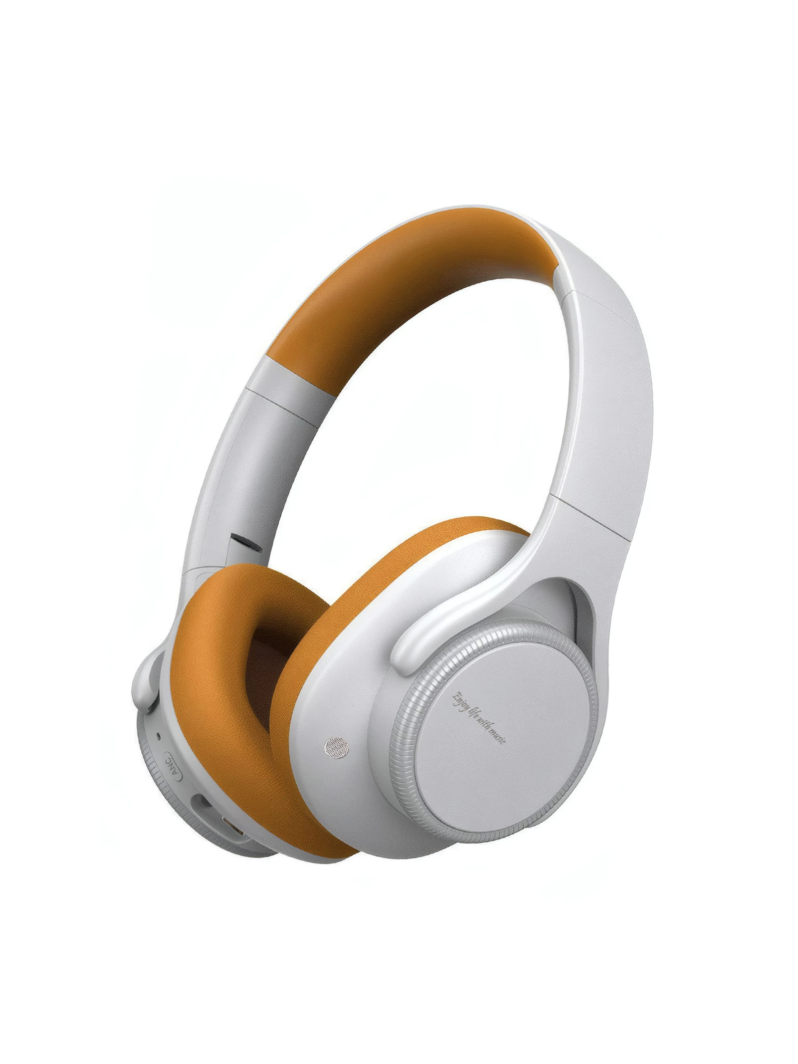 KUZNEY ANC noise-canceling over-ear Bluetooth headphones dual-mode
