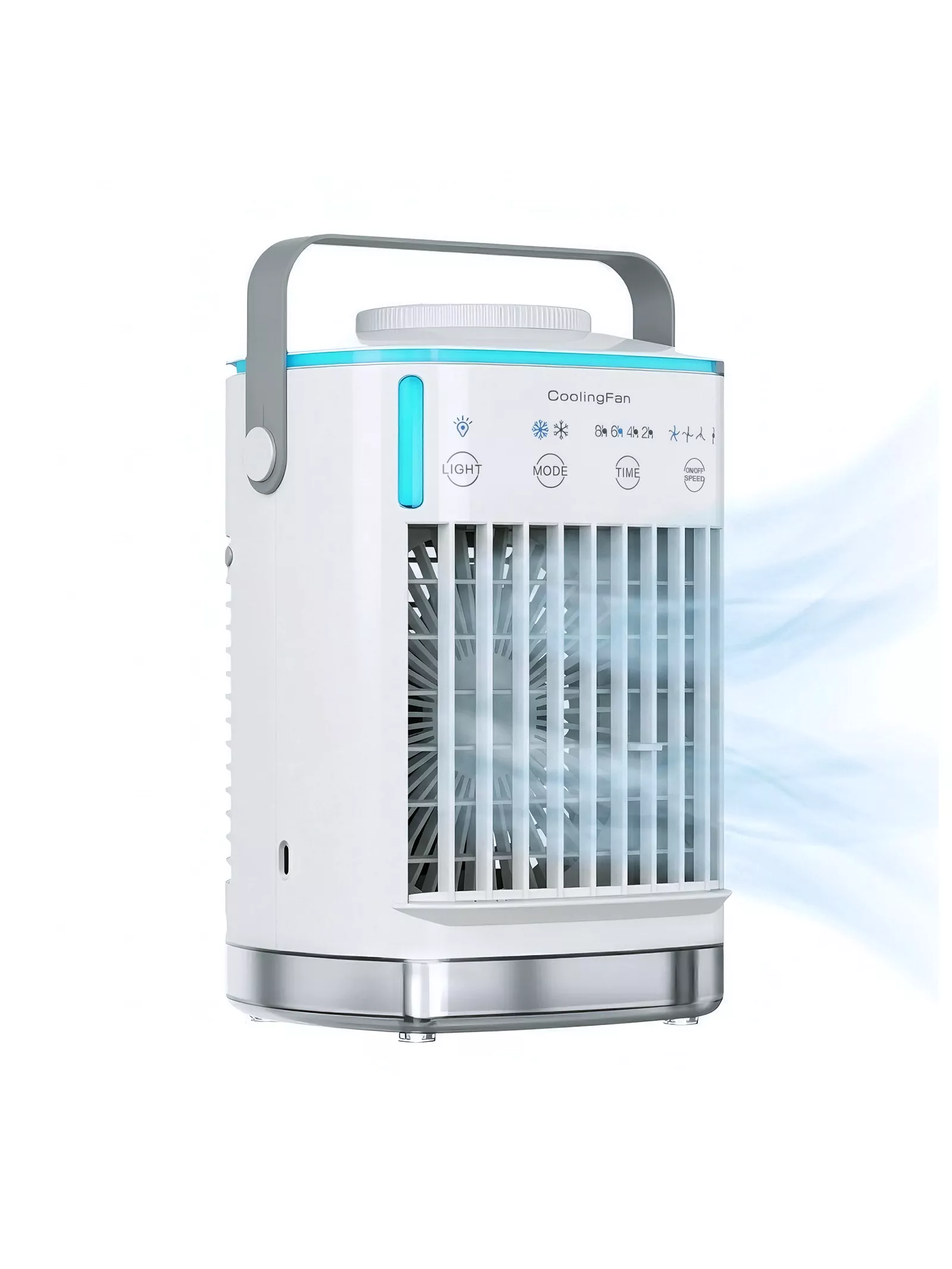 Portable Air Cooler Personal Cooling Fan 700ML Water Tank