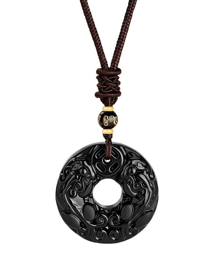 KUZNEY Obsidian Piciu Peace Buckle